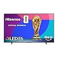 Hisense 55" E6 Cinema Series QLED 4K UHD Smart Fire TV (55E6QF, 2025 Model) - QLED, AI Light Sensor, Dolby Vision · Atmos, Voice Remote with Alexa, Motion Rate 120, HDR 10+ Adaptive, Game Mode Plus
