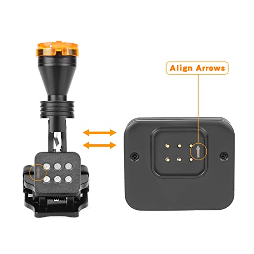 Nski NSKI-DY-014 Cordless 5W Head Lamp Clip-On Type With Optical Yellow Filter And 2 Batteries Dy-014 For Magnifer Loupes thumb #4