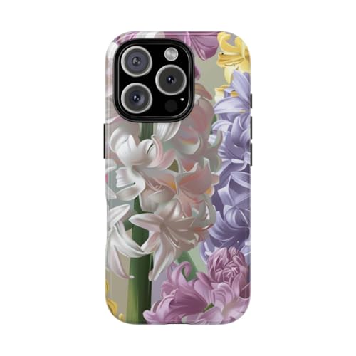 Coque résistante iPhone 16 Pro jacinthe antichoc