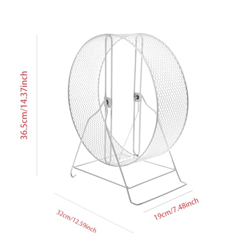 Roue de course pour hamster et chinchilla silencieuse en plastique - 6