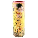 18cm Ceramic Vase - Gustav Klimt - The Kiss by Parastone Museum Collection