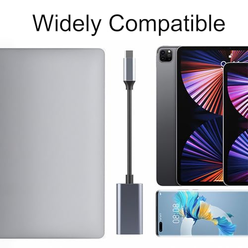 USB C auf HDMI Adapter, Type C zu HDMI 4K Adapter für MacBok Pro 2020/19/18/17, Phone 15/15Pro, Pad Pro/Air, Pixelbook, XPS, Galaxy S20 / S10, Dell XPS 13/15