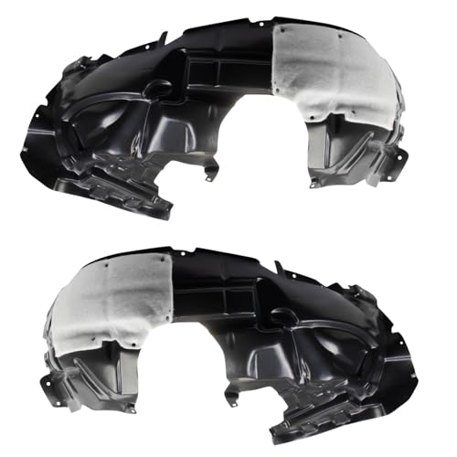 Image of TRQ Front Inner Fender Liner Set Compatible with 2018-2021 Ford EcoSport FO1248199 FO1249199