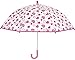 Produktbild Playshoes Unisex Kinder Regenschirm Stockschirm mit kindgerechtem Mechanismus, Herzchen, original