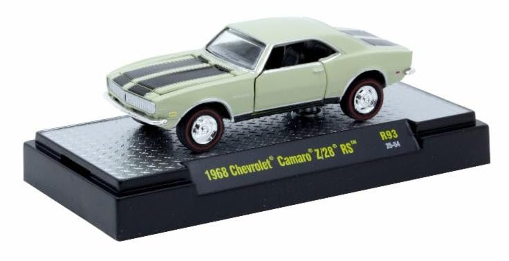Amazon.co.jp: M2マシン 1968 シボレー カマロ Z28 RS ライトグリーン