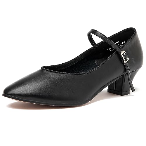 Danzcue 1.5 Inch Character Dance Shoes