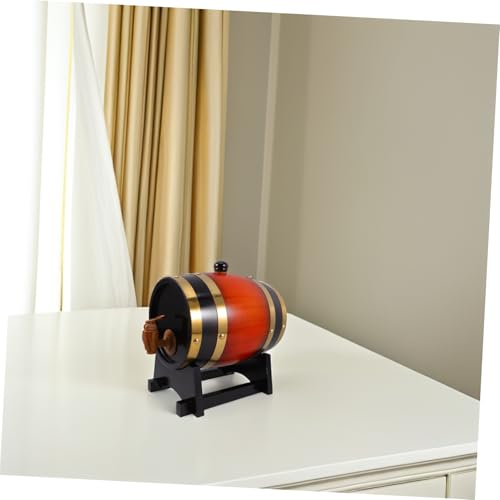 Tonneau de vin de décoration Cabilock avec support robuste pour maison et bar - 8