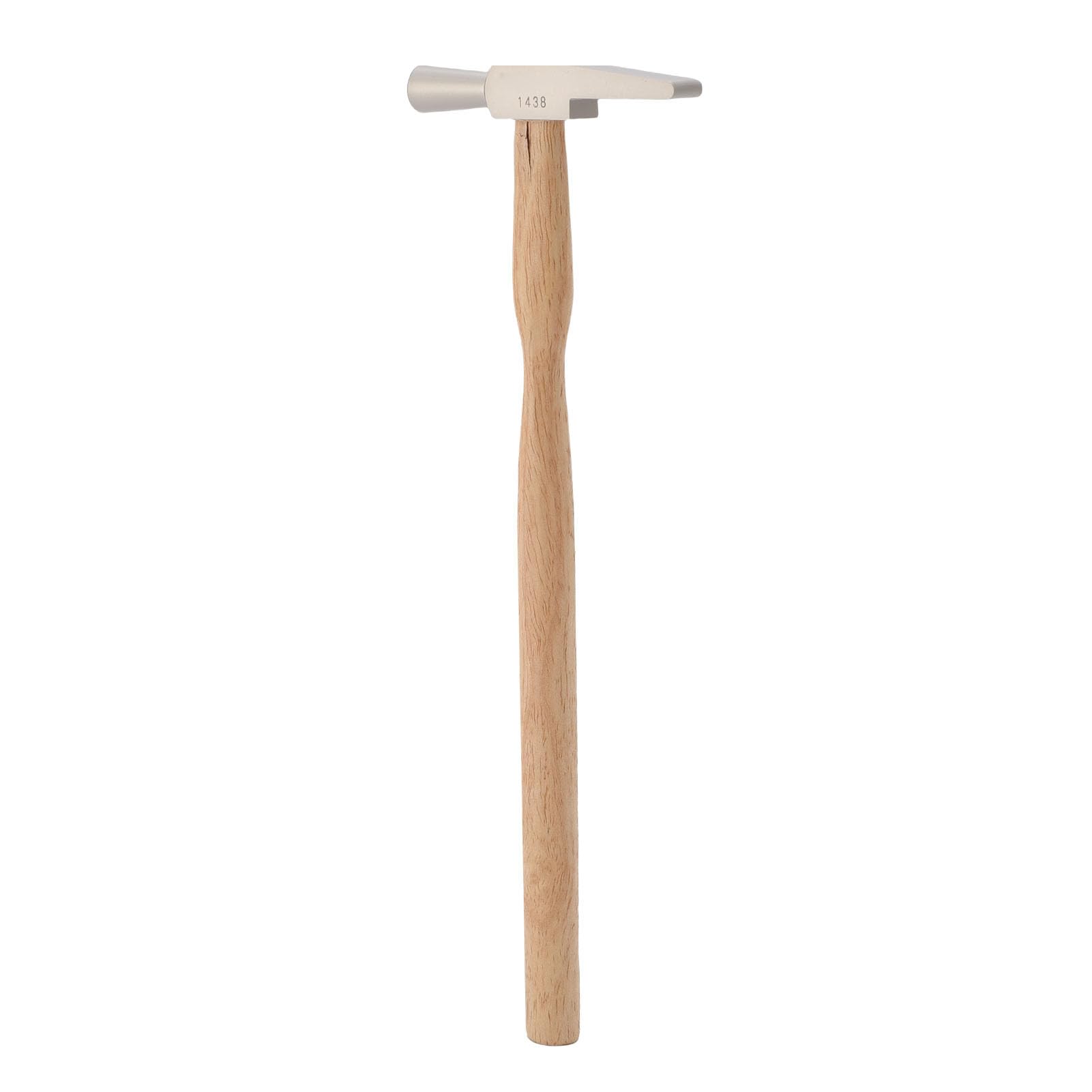 Martillo de Reparación de Relojes con de Madera, Martillo de Relojero Integrado con Remaches, Herramienta de Reparación Delicada para Manualidades, Teléfonos Móviles, Computadoras