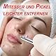 100 Stück Milien Lanzetten I Pickelentferner I Milien Entferner schmerzfrei I Sterile Lanzetten Kosmetik I Mitesserentferner I Lanzetten Pickel I Einzeln steril verpackt (100)