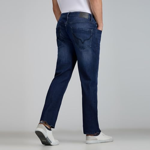 Image of Pepe Jeans Men's Jeans | Straight Fit | Mid Rise | Stretchable