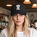 It's Not A Beard It's A Saddle Hat Fashion Mesh Baseball Cap Dad Hats Golf Sunhat for Men Women Black
