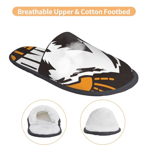 Not All Who Wander Are Lost4 Print Women Slippers Home Furry Shoes Keep Men Couples Shoes Warm For Women-4