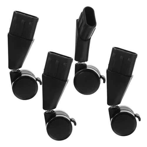 iplusmile 4pezzi Rotelle Per Sedie Ufficio Ruote Ricambio Silenziose e Resistenti Compatibili Tappeti e Pavimenti Duri Per Migliorare e Stabilità