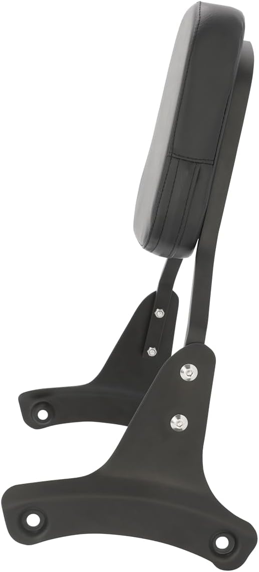 Passenger Sissy Bar Rear Backrest for Honda Shadow ACE 400 750 VT400 VT750C VT750CD 1997-2003, Black