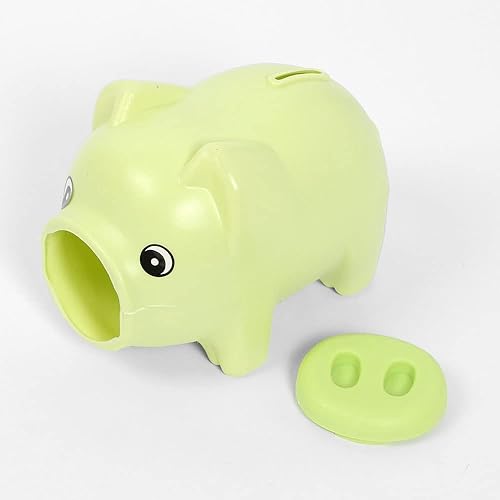 Miniatura 6 de Una bonita alcancía verde pastel