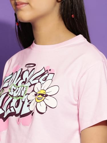 Image of Li'l Tomatoes Girls T-Shirt|Cotton|Relaxed Fit