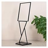 Photo Gallery wiging in piedi supporto per poster, 130cm di altezza sostituibile cremagliera pubblicitaria consiglio kt espositori con base stabile, all aperto tabellone segnaletica orientata (color : black) Photo Gallery wiging in piedi supporto per poster, 130cm di altezza sostituibile cremagliera pubblicitaria consiglio kt espositori con base stabile, all aperto tabellone segnaletica orientata (color : black)