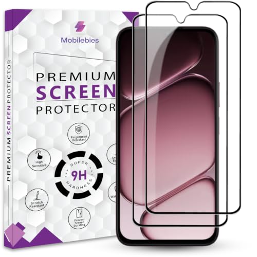 Image of Premium Tempered Glass Screen Protector Guard For OnePlus N6x 4G (6.8 Inch, Pack of 2) | Edge to Edge Coverage With Easy to installation kit