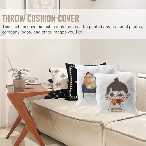 Housse de coussin vierge sublimation 40x40 pour presse à chaud