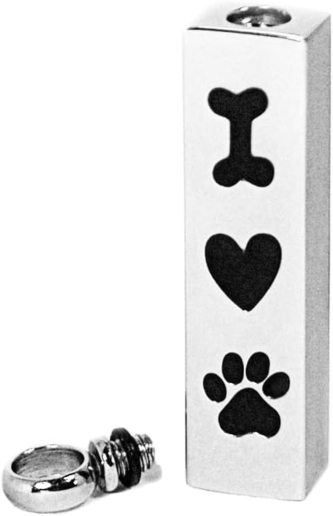 Love Buddy Pet Love Vial Keepsake Memory Pendant