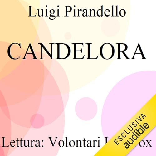 Candelora Audiolivro Por Luigi Pirandello capa