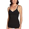 Bali womens Lace 'N Smooth Fajas Cami Df8l12 shapewear tops, Black, Large US