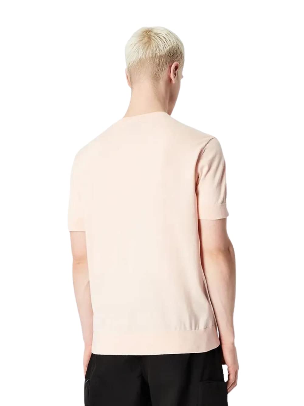 ARMANI EXCHANGE Camiseta de manga corta para hombre de algodón, color Dusty Rose modelo 3RZM2X ZM3JZ 24AP, Dusty Rose, XL