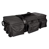 Sandpiper of California Rolling Loadout Luggage Bag (Black, 12x36x17-Inch)