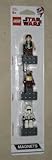 LEGO Star Wars Magnets Set #4585396 Han Solo, Paploo, Scout Trooper