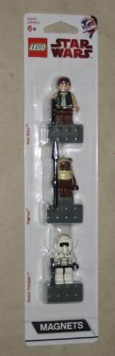 LEGO Star Wars Magnets Set #4585396 Han Solo, Paploo, Scout Trooper