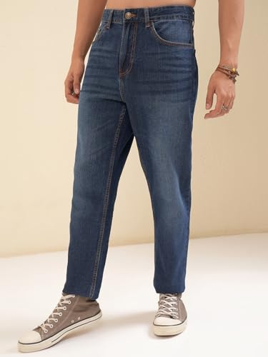 Image of Highlander Men's Jeans | Dad Fit | 100% Cotton | Classic & Comfortable Denim for Everyday Casual Wear