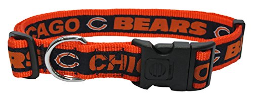 Pets First NFL Chicago Bears Dog Collar, X-Large