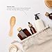 Tada Natural Beauty Bamboo Hair Brush l Wooden Comb l Bamboo Brushes for Wet Dry Curly Thick Straight Hair l Detangling Hairbrush for Women, Men, and Kids (Mini Wood Brush)