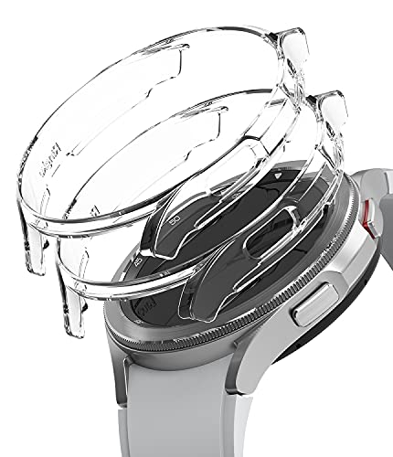 yRingkezGalaxy Watch 4 Classic 46mm P[X SLIM PC ω ϏՌ ^ Ռz یP[X MNV[EHb` 4 Classic 46mm X}[gEHb` XP[X - Clear & Clear