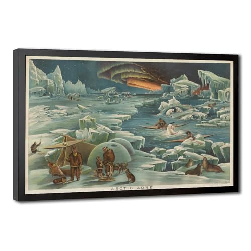 Affiches sur toile Arctic Zone 1893 pour habiller un mur vide sans percer de gros trous