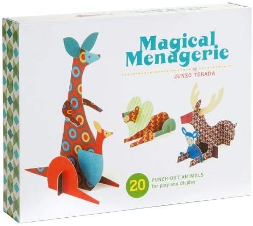 Magical Menagerie: 20 Punch-Out Animals for Play and Display