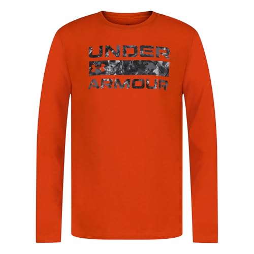 Image of Under Armour Boys' Long Sleeve Graphic T-Shirt, Lightweight & Breathable, Outdoor Collection