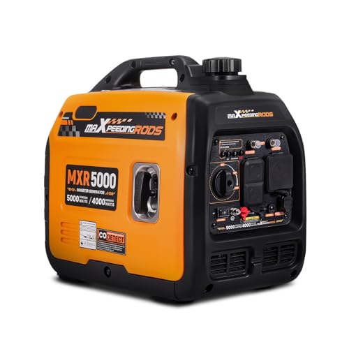 maXpeedingrods 5KW Inverter Generator Quiet and Lightweight for RV Camping
