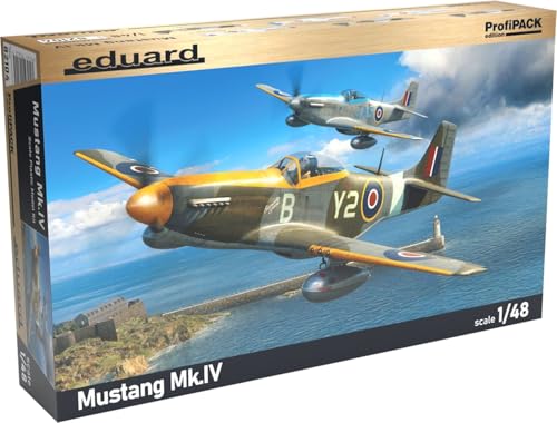 Maquette avion Mustang MK.IV Eduard 82104 chasseur miniature 1/48