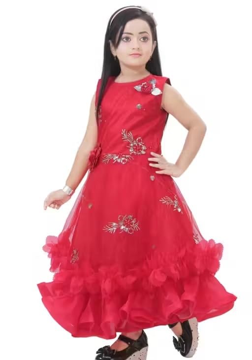 Image of Sparkle Bloom Tiered Party Frock for