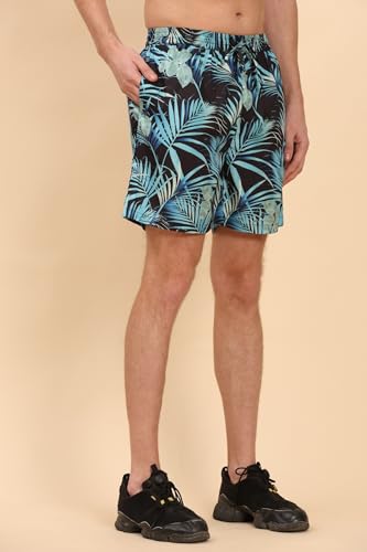 Image of Mens Printed Casual Shirts and Shorts Set Button Down Co-ord Set