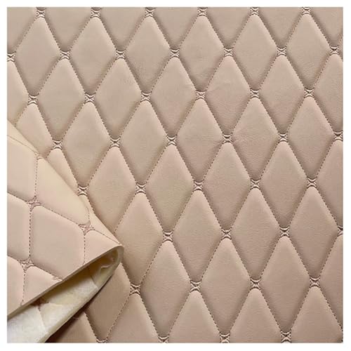 Tissu doux en cuir 160cm d'aspect haut de gamme pour tapisseries artisanales