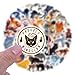 60pcs Warriors Cat Stickers for Kids,Vinyl Waterproof Decal for Water Bottle Laptop Toy Sticker for DIY Decorate Bumper Phone Hard Hat Kids Teens Gifts (Warriors cat)
