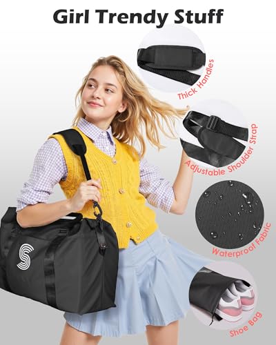 Image of Gifts for Daughter, Initial Travel Duffel Bags, Sports Bags