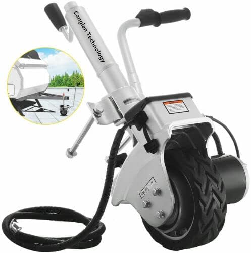 350W 12V Electric Motorised Jockey Wheel Minivan Mobile Electric Trailer Tool