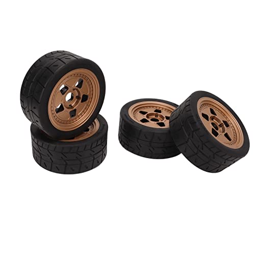 Roues de voiture RC Alomejor de rechange avec finition soignée pour modèles réduits 1/7 1/8