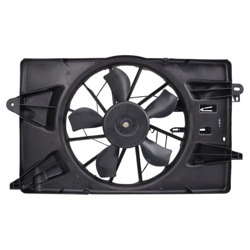 TRQ Radiator Cooling Fan Assembly Compatible with 2013-2016 Dodge Dart 2014-2018 Jeep Cherokee by TRQ - Image 4