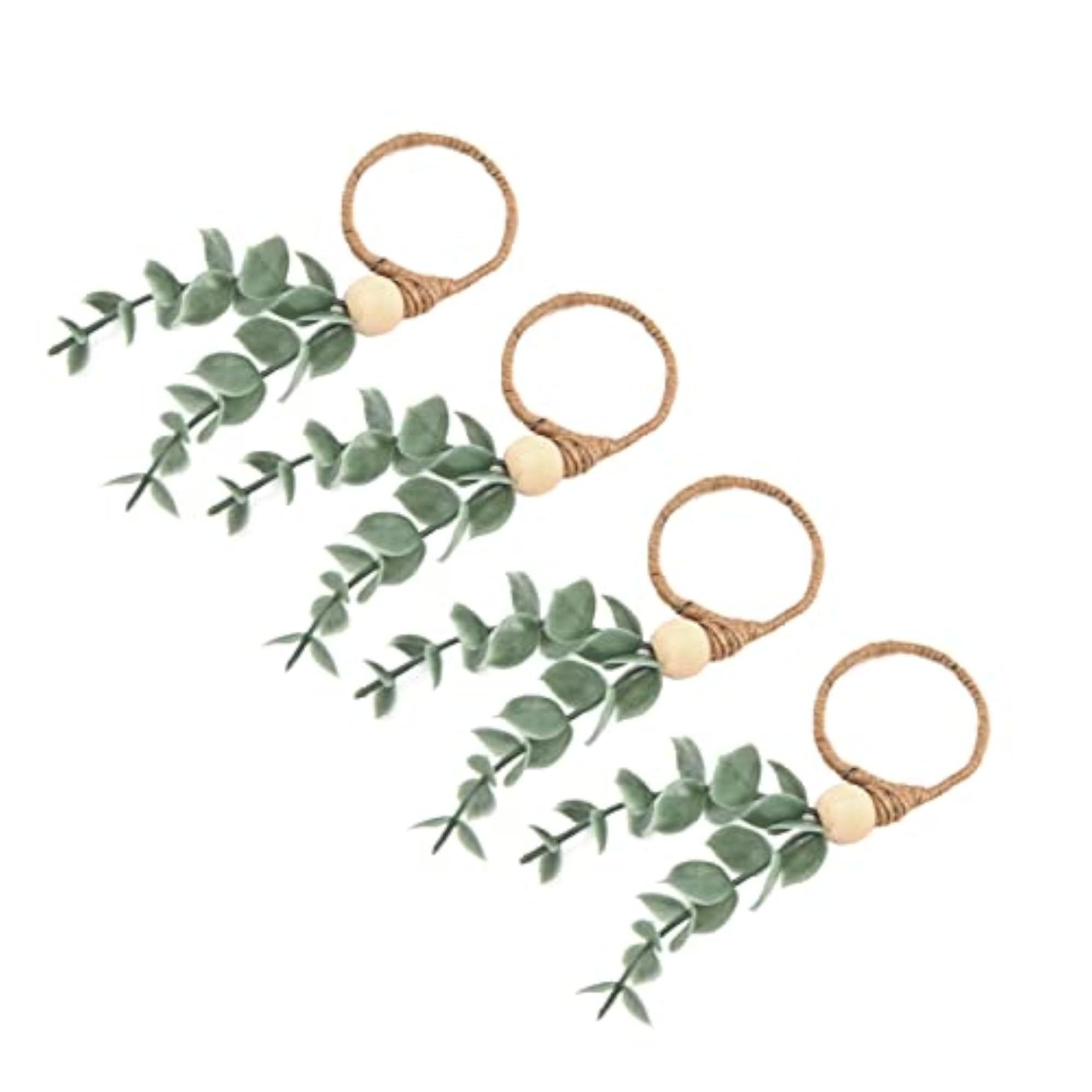 Hotel Table Napkin Rings with Buckle Design for Parties