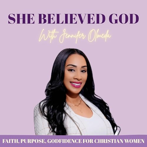 『She Believed God: Faith, Purpose & Godfidence for Christian Women』のカバーアート