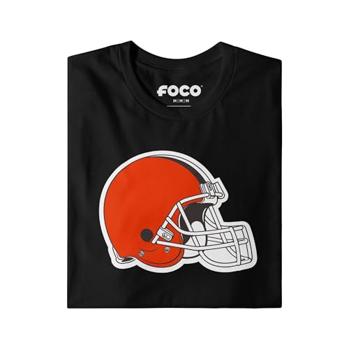 Image of FOCO Men's NFL Team Primary Logo Black Short Sleeve T-Shirt